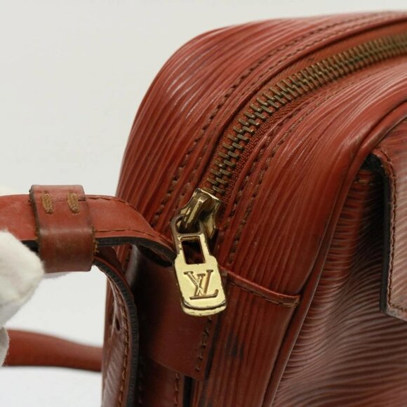 LOUIS VUITTON Epi Jeune FilleMM Shoulder Bag Brown - Picture 11 of 16